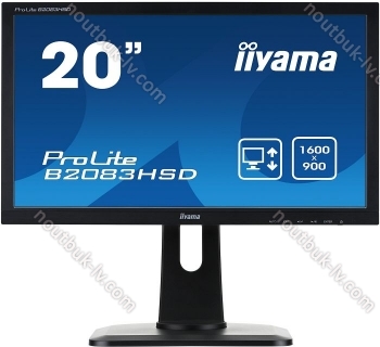 iiyama ProLite B2083HSD-B1, 19.5"