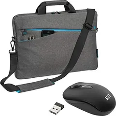 Pedea Fashion 17.3" Notebook case + mouse grey