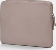 Trunk leather sleeve for MacBook Air/Pro 13" pink 