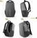 BoostBoxx BoostBag notebook-backpack 15.6", Anti-Theft-Backpack, black/anthracite