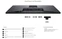 Dell Pro 32 Plus 4K USB-C Hub Monitor P3225QE, 31.5"