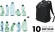 Dicota Eco Backpack Select 15-17.3", black