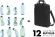 Dicota Eco Motion 13-15.6" carrying case, black