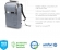 Dicota Laptop Backpack Eco MOTION 13-15.6", Blue Denim