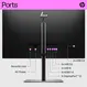 HP E27q G5, 5 Jahre Support, drei Jahre Garantie, 27"