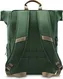 Hama Silvan, Laptop-backpack, Rolltop, 16.2" green