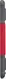STM Dux Plus Duo red/transparent, iPad 9.7" 5th/6th gen
