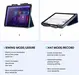 STM Dux Plus dark blue/transparent, iPad Pro 11"
