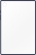 Samsung EF-QX200 clear Edge Cover for Galaxy Tab A8 X200/X205, Navy