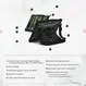 UAG Plasma Handstrap case Microsoft Surface Pro 9 ice black/transparent