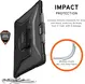 UAG Plasma Handstrap case Microsoft Surface Pro X ice black/transparent
