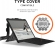 UAG Plasma Handstrap case Microsoft Surface Pro X ice black/transparent