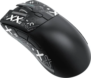 Attack Shark R1 wireless Gaming Mouse черный, incl. Grip Tape, USB/Bluetooth