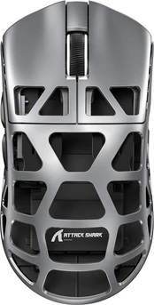 Attack Shark R3 wireless Gaming Mouse grey, USB/Bluetooth