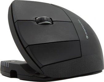 Contour Design UniMouse wireless vertical mouse, black matte, left hander, USB/Bluetooth