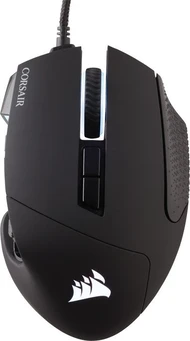 Corsair Scimitar Pro RGB Optical MOBA/MMO Gaming Mouse black, USB
