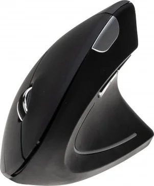 Dacomex V150W wireless vertical Mouse, black, USB
