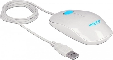 DeLOCK LED mouse белый, USB