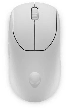 Dell Alienware Pro wireless Gaming Mouse, Lunar Light, USB