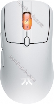 Fnatic Bolt wireless Gaming Mouse white, USB/Bluetooth