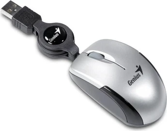 Genius Micro Traveler серебро, USB