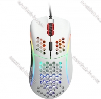 Glorious PC Gaming Race Model D white matte, USB