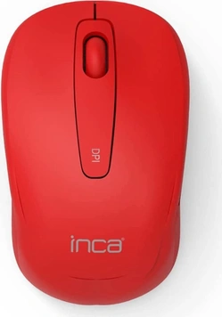 Inca IWM-331RK Silent wireless Mouse красный, USB