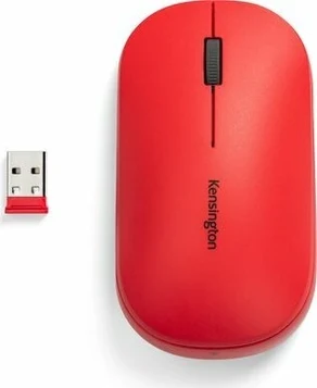 Kensington SureTrack Dual wireless Mouse красный, USB/Bluetooth