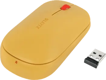 Leitz Cosy SureTrack wireless mouse yellow, USB/Bluetooth