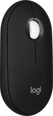 Logitech M350s Pebble Mouse 2 черный, Logi Bolt, USB/Bluetooth