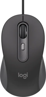 Logitech M520 signature wired for Business, graphite, USB