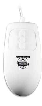 Man & Machine Mighty Mouse 5 medical Silikonmaus, white, USB