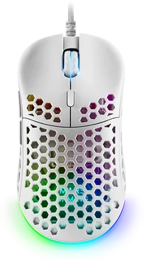 Mars Gaming MM55 white, USB