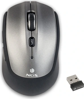 NGS Frizz Dual 2in1 Mouse grey/black, USB/Bluetooth