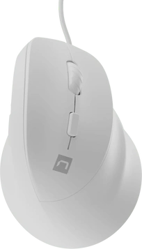 Natec Crake 2 Pro vertical wired Mouse white, USB