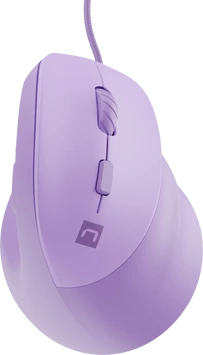 Natec Crake 2 Pro vertical wired Mouse Pure Lavender, USB