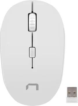 Natec Martin wireless Mouse white, USB