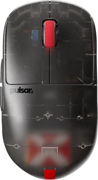 Pulsar Gaming Gears X2H mini wireless ClearBlack Edition, USB