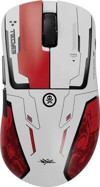 Pulsar Gaming Gears Xlite V4 wireless Quiccs Limited Edition white/red, USB