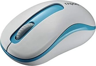 Rapoo M10 Plus wireless Optical Mouse синий/белый, USB