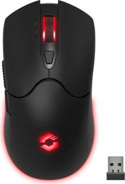 Speedlink Velox rechargeable wireless RGB Gaming Mouse black, USB