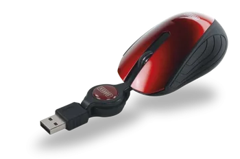 Sweex MI182 Pocket Mouse red, USB