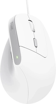 Trust Bayo II Ergonomic Mouse белый, ECO certified, USB