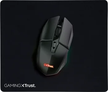 Trust Gaming GXT 112 Felox wireless Gaming Mouse & mousepad, black, USB