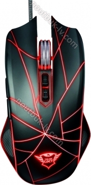 Trust Gaming GXT 160 Ture Illuminated Gaming Mouse, USB