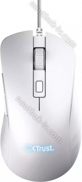 Trust Gaming GXT 924W YBAR+ Gaming Mouse white, USB 