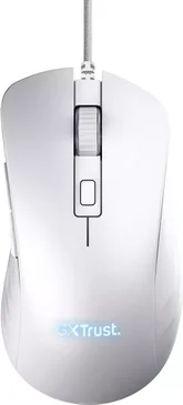 Trust Gaming GXT 924W YBAR+ Gaming Mouse white, USB