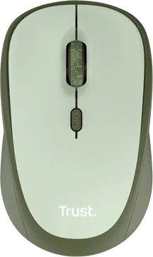 Trust Yvi+ Silent wireless Mouse green, ECO certified, USB
