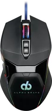 Veho Alpha Bravo GZ1 Gaming Mouse, black, USB