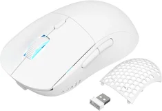 Ajazz AJ199 Ultralight Gaming Mouse white, USB